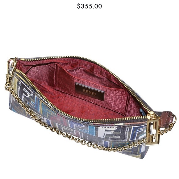 ISO Fendi multicolor zuccha pochette bag - Picture 3 of 3